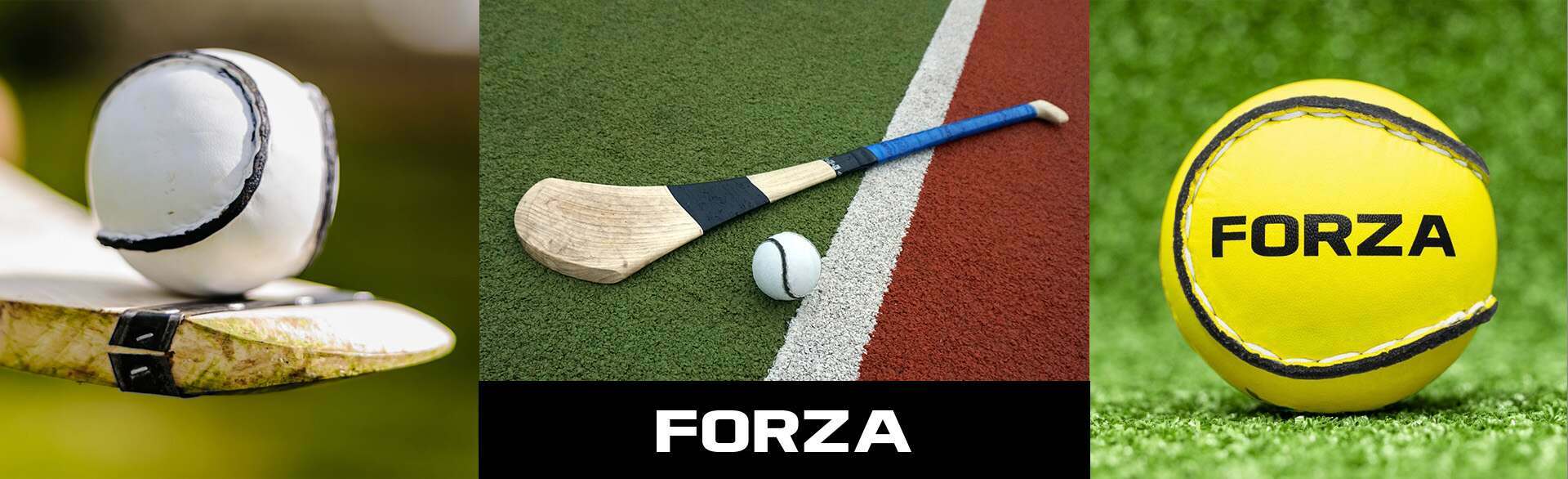 Hurling sliotar guide banner