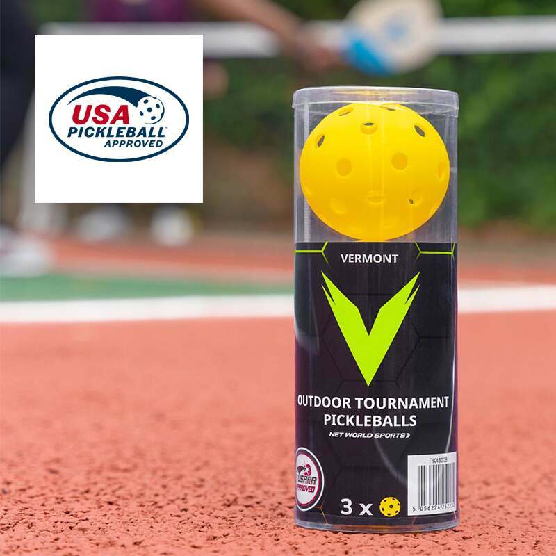 pack of 3 outdoor pickleballs