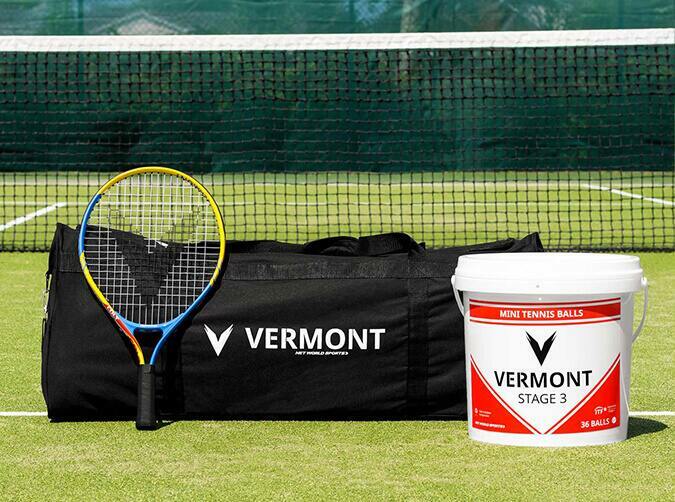 Vermont mini red tennis set