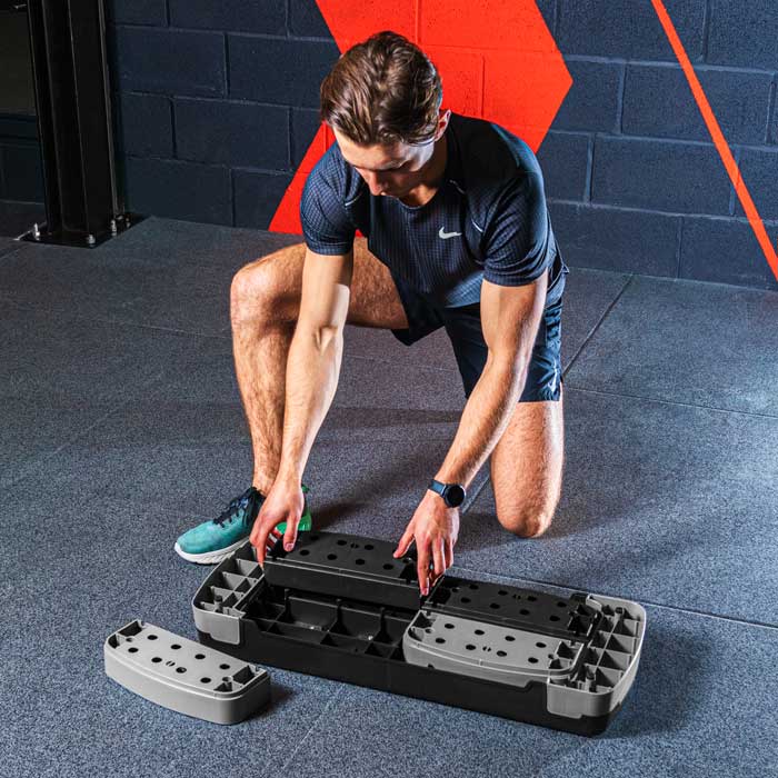 3 height aerobic step